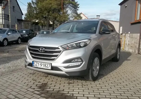 żywiec Hyundai Tucson cena 72900 przebieg: 180000, rok produkcji 2018 z Żywiec